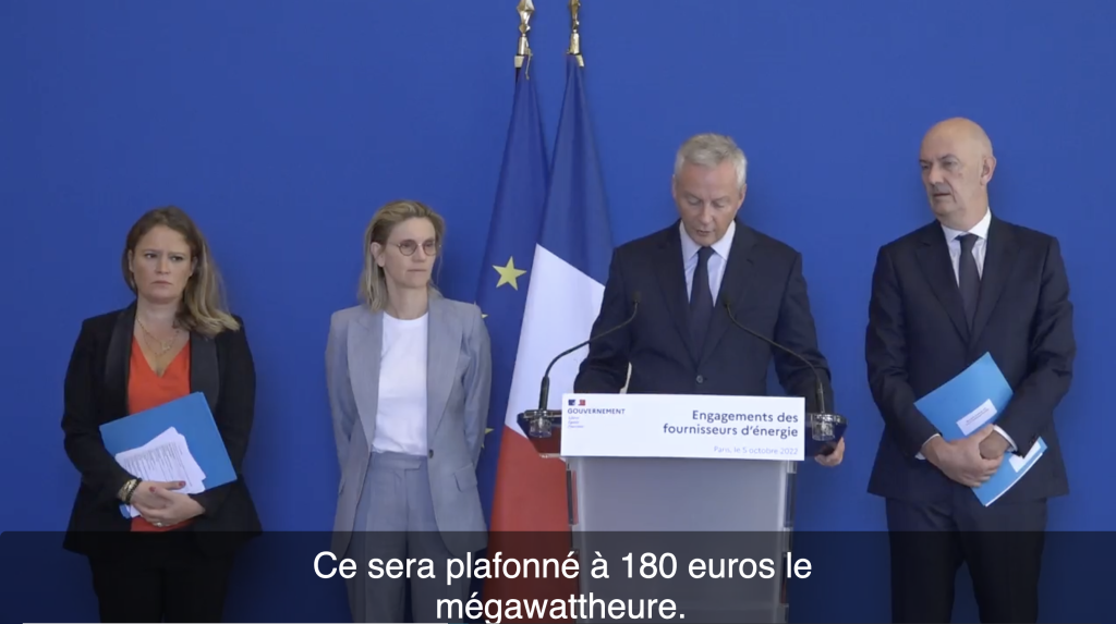 De nouvelles mesures de soutien et des engagements pris par les fournisseurs d’énergie
