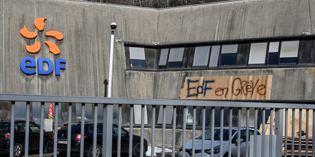 Baisse de la production d'électricité en France