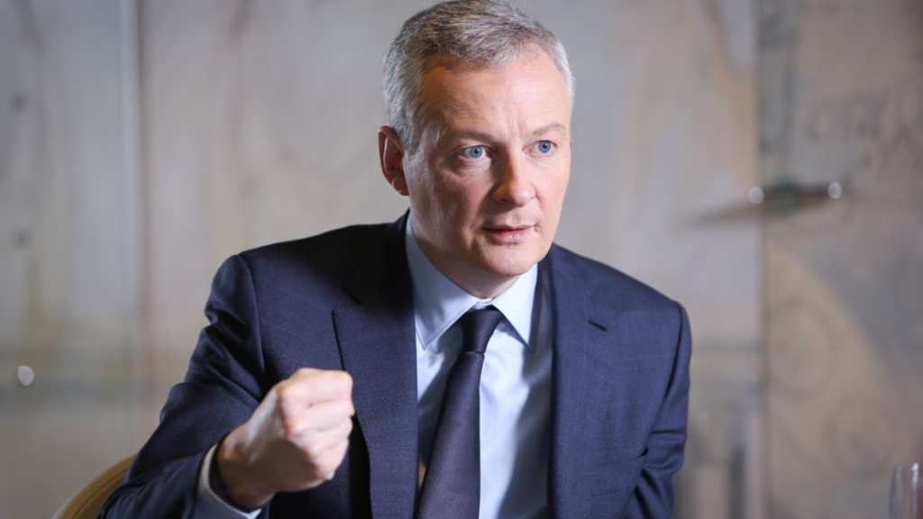 Bruno Le Maire, Ministre de l'Economies et des Finances