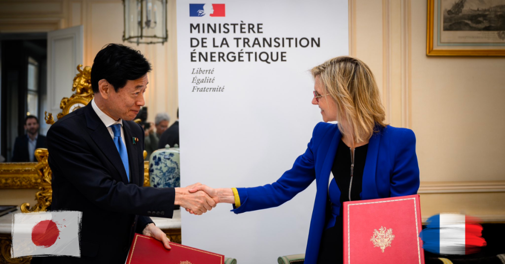 Nucléaire : la France et le Japon renforcent leur collaboration.
