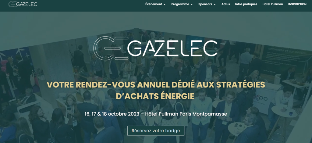 congrès GAZELEC énergie électricité gaz fournisseur