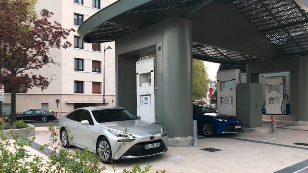 station hydrogène plus grande d'europe à paris