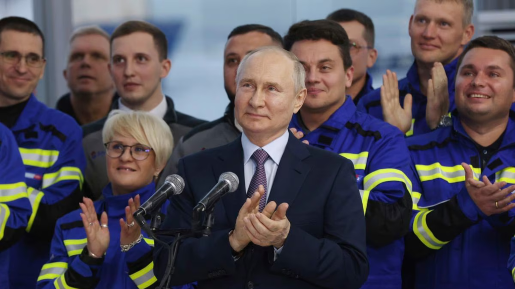 Poutine lance le méga projet Arctic LNG 2 de GNL