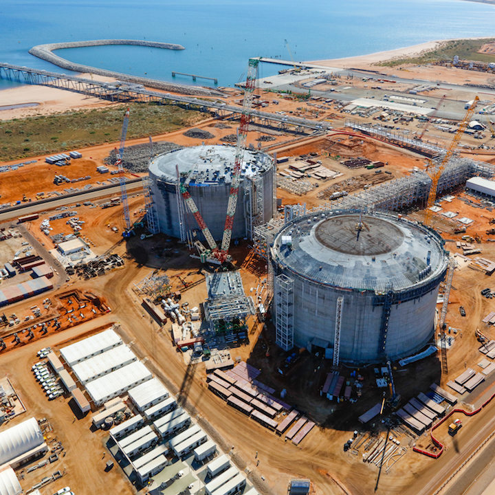 Installation de GNL de Wheatstone