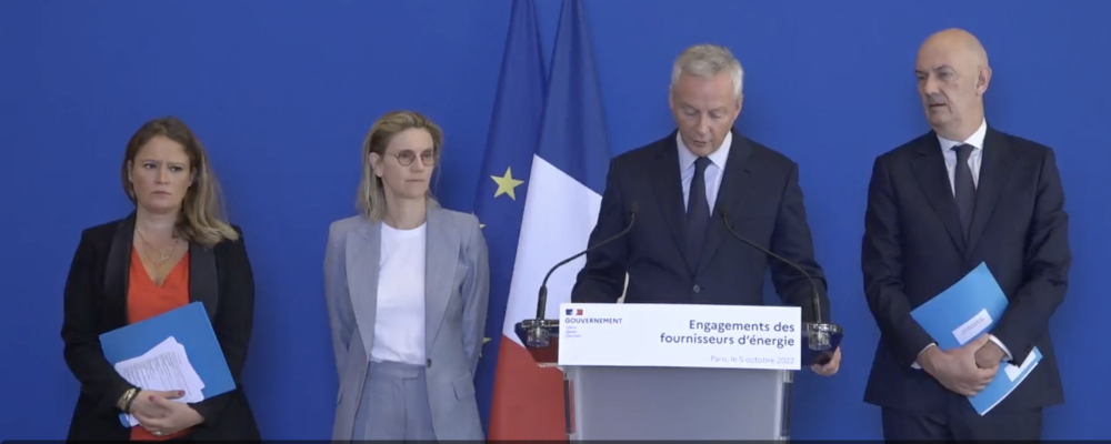 De nouvelles mesures de soutien et des engagements pris par les fournisseurs d’énergie