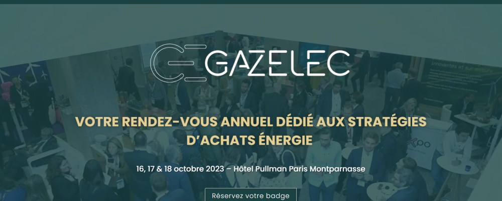 congrès GAZELEC énergie électricité gaz fournisseur