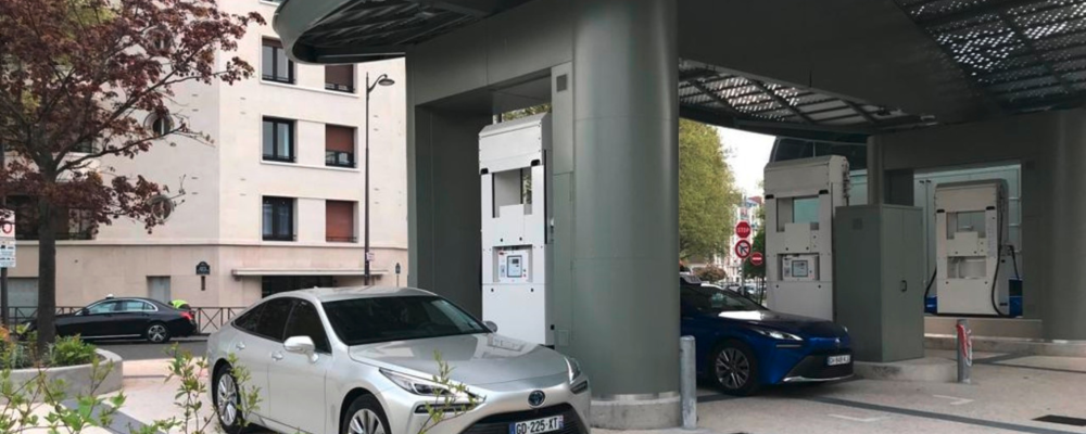 station hydrogène plus grande d'europe à paris