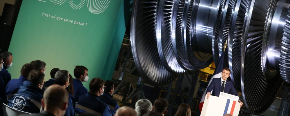 Emmanuel Macron et le mix énergétique